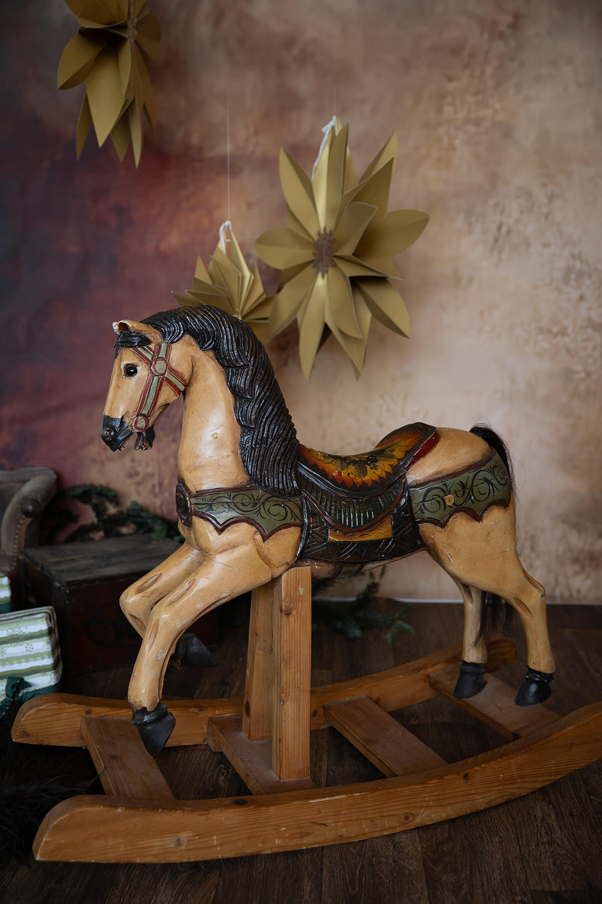 Rustikale Weihnachtsdeko Holz